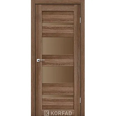 Двери PM-07 сатин бронза Korfad-0