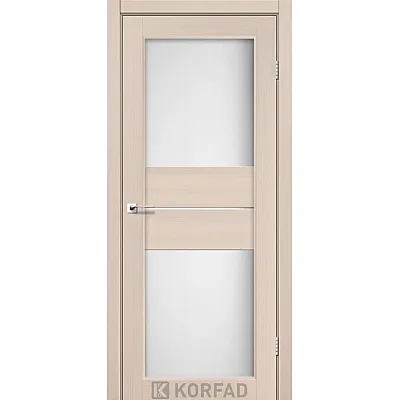 Двери PM-08 сатин белый Korfad-0