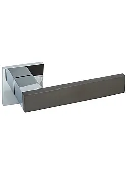 Ручки на розетах RICH-ART 6391 R25 MSB/CP