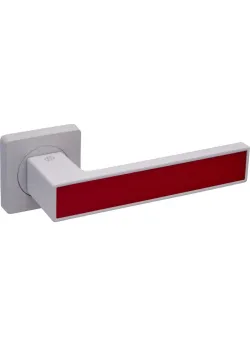 Ручки на розетах Gavroche MAGNIUM Mg - A1 WHITE/RED