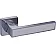Ручки на розетах Gavroche MAGNIUM Mg - A1 CP/WHITE-5-thumb