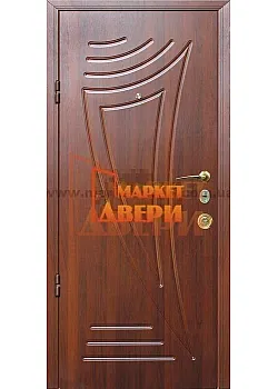Двери Джента 540 темный орех Милано
