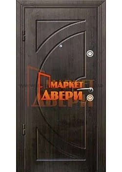 Двери Джента 550 венге темный Милано