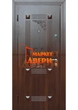 Двери Альма TDK1 орех темный Милано