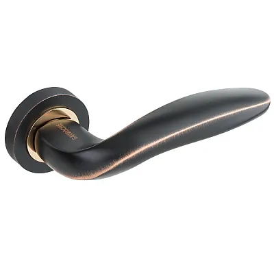 Ручки на розетах Gavroche ARGENTUM Ag - Z2 ORB/PB-0