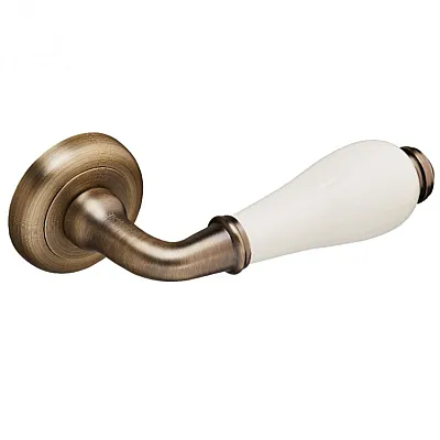 Ручки на розетах Gavroche HYDRARGYRUМ Hg - Z8 MAB/Beige-0