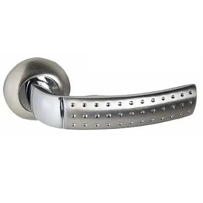 Ручки на розетах Кедр R10-001-MATRIX-SN/CP-0