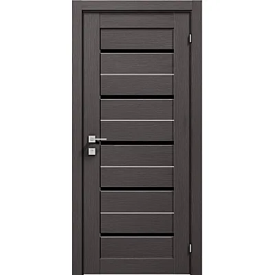 Міжкімнатні Двері Lazio BLK "Rodos" ПВХ плівка-1