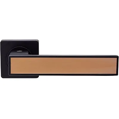 Ручки на розетах Gavroche MAGNIUM Mg - A1 BLACK/GOLD-1