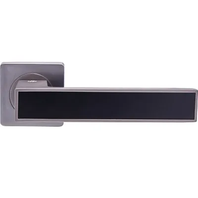 Ручки на розетах Gavroche MAGNIUM Mg - A1 MBN/BLACK-1