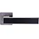 Ручки на розетах Gavroche MAGNIUM Mg - A1 MBN/BLACK-3-thumb