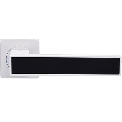 Ручки на розетах Gavroche MAGNIUM Mg - A1 WHITE/BLACK-1