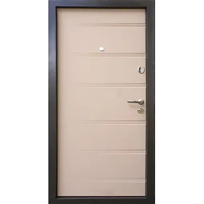 Входные Двери Роял смоки софт - латте софт "Qdoors"-1