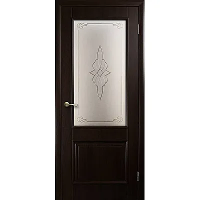 Межкомнатные Двери Вилла DeLuxe+Р1 "Новый Стиль" ПВХ плёнка-1