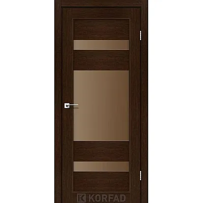 Двери PM-01 сатин бронза Korfad-25