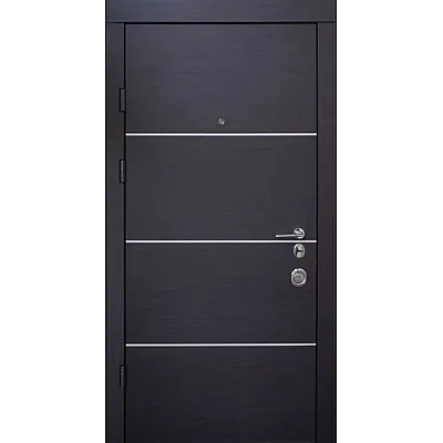 Входные Двери Авангард Горизонт AL 2 цвета "Qdoors"-2