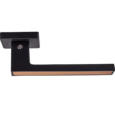 Ручки на розетах Gavroche MAGNIUM Mg - A1 BLACK/GOLD-2