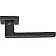 Ручки на розетах Gavroche MAGNIUM Mg - A1 MBN/BLACK-3-thumb