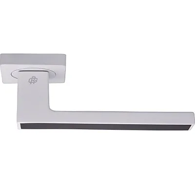 Ручки на розетах Gavroche MAGNIUM Mg - A1 WHITE/BLACK-2