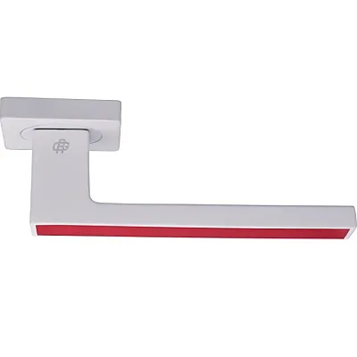 Ручки на розетах Gavroche MAGNIUM Mg - A1 WHITE/RED-2