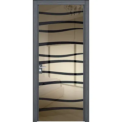 Міжкімнатні Двері Bogemia 40 WakeWood ПВХ плівка-3