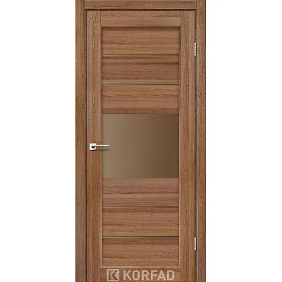 Двери PM-06 сатин бронза Korfad-17