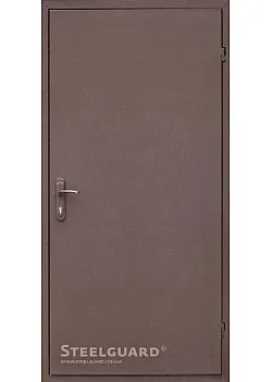 Двери 161 RAL 8019 "Steelguard"