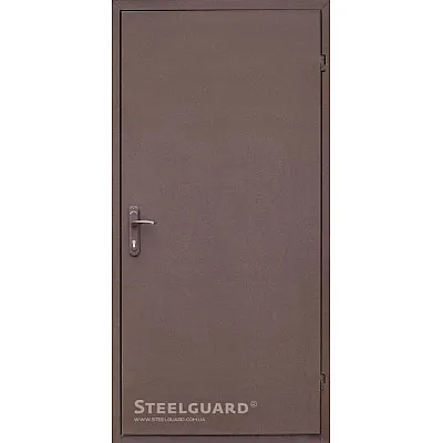 Вхідні Двері 161 RAL 8019 "Steelguard"-0