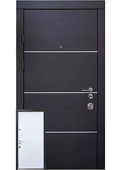 Двери Авангард Горизонт AL 2 цвета "Qdoors"