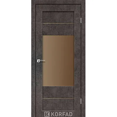Двери PM-09 сатин бронза Korfad-6