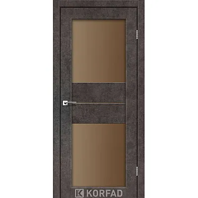 Двери PM-08 сатин бронза Korfad-6