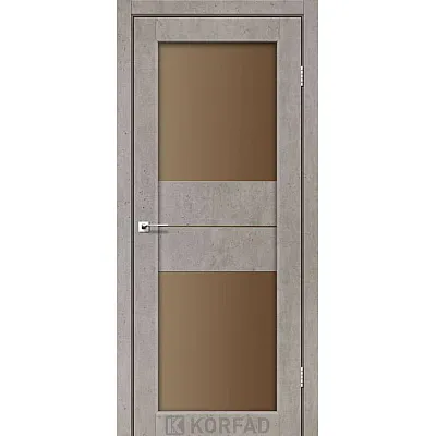 Двери PM-08 сатин бронза Korfad-7