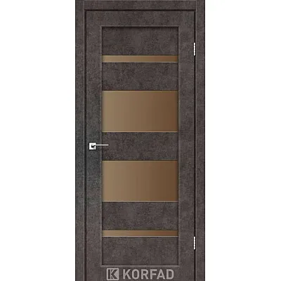 Двери PM-07 сатин бронза Korfad-7