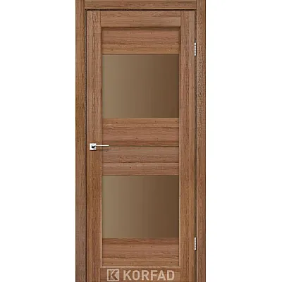 Двери PM-02 сатин бронза Korfad-11