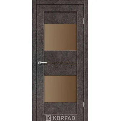 Двери PM-02 сатин бронза Korfad-7