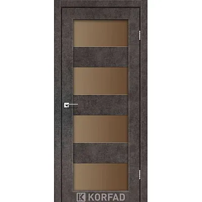 Двери PM-03 сатин бронза Korfad-6