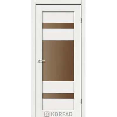 Двери PM-01 сатин бронза Korfad-4