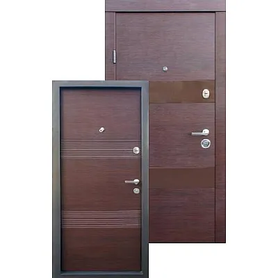 Входные Двери Вита-М орех горизонталь Qdoors-3
