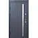Входные Двери Браш Al серая текстура-какао Qdoors-7-thumb
