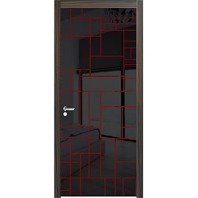 Міжкімнатні Двері Bogemia Vip 35 WakeWood ПВХ плівка-4