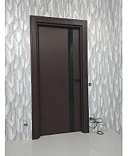 Межкомнатные Двери Plato Line PTL-04 венге панга BLK Darumi Ламинатин