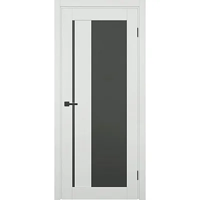 Міжкімнатні Двері Sline R4 BLK SherWood ПВХ плівка-0