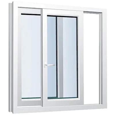Раздвижные металлопластиковые окна WDS SL 60 1200 x 1000 мм-0