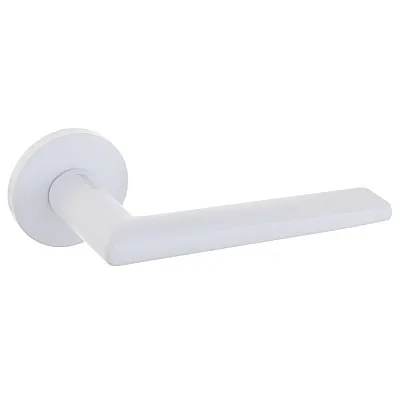 Ручки на розетах Gavroche RUTHENIUM Ru - A33 White-0