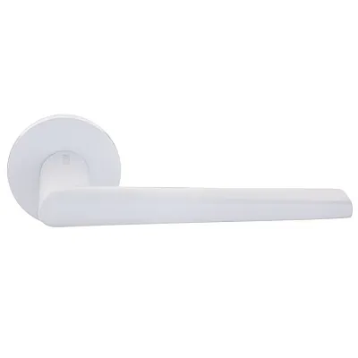 Ручки на розетах Gavroche RUTHENIUM Ru - A33 White-1