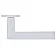 Ручки на розетах Gavroche RUTHENIUM Ru - A33 White-3-thumb