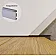 Плинтус алюминиевый скрытого монтажа 30х15х2700 мм ALU-S3015 (Анод) Kluchuk-5-thumb