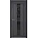 Міжкімнатні Двері Sline S8 BLK SherWood ПВХ плівка-5-thumb