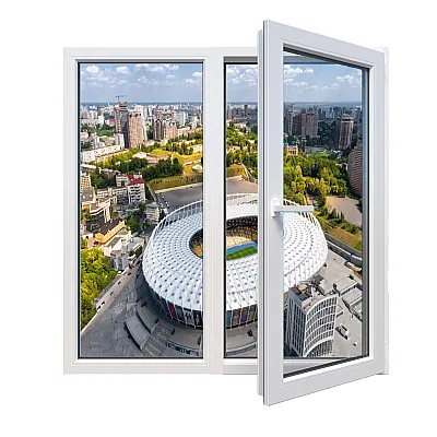 Металопластикове вікно WDS 76MD двостулкове з поворотно-відкидною стулкою 1200 x 1400 мм-0
