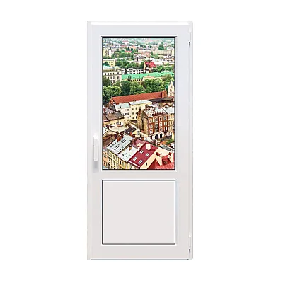 Металопластикові двері Steko S700 поворотно-відкидні 800 x 2000 мм-0